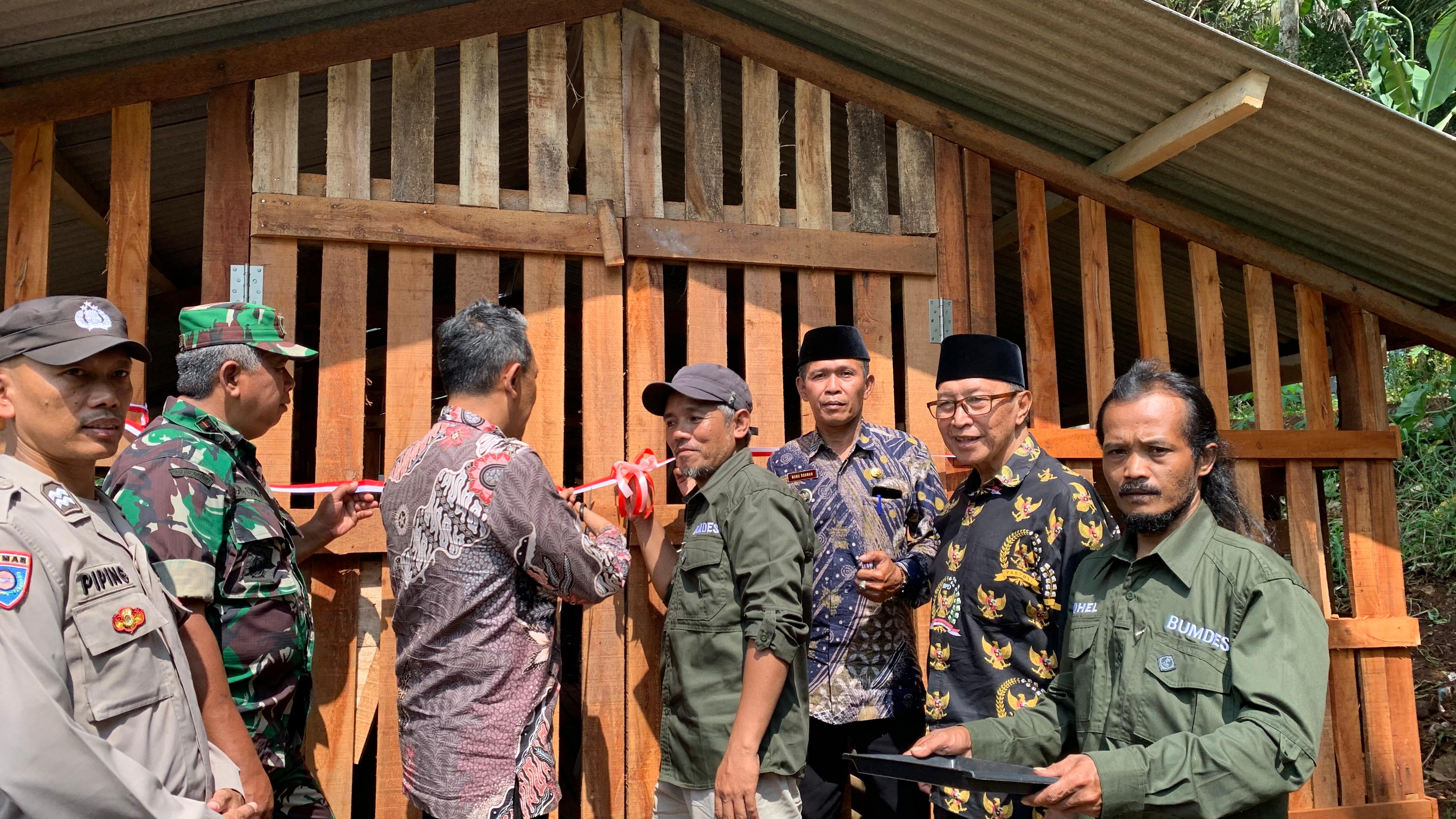 Peresmian Unit Peternakan Domba BUMDes Ardibaya Desa Dayeuhluhur
