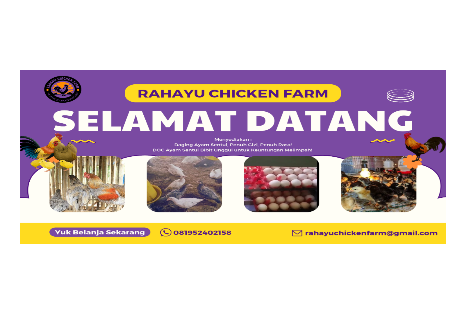 Ayam Sentul (Rahayu Chicken Farm)